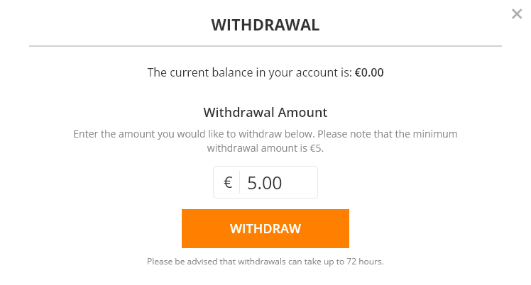 Jackpot.com Withdrawal Amount