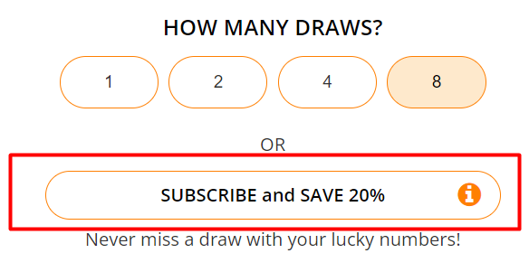 Lotto India Subscriptions