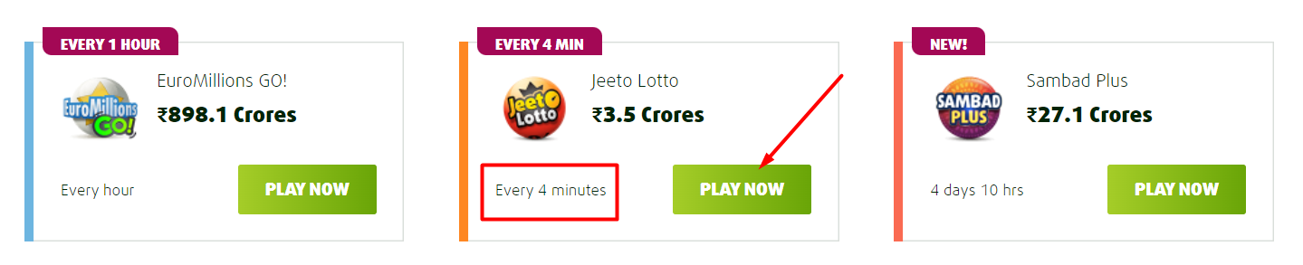 Select Jeeto Lotto