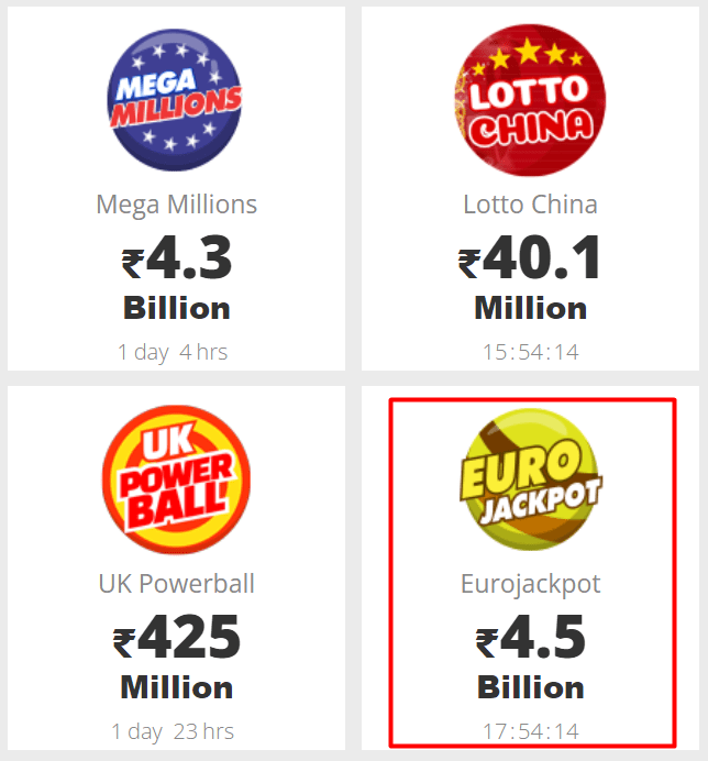 Select Eurojackpot
