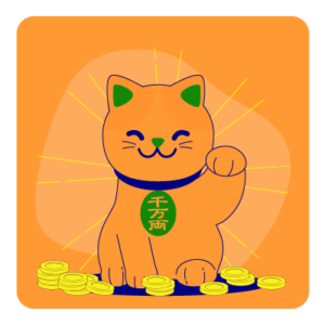 Maneki Neko, the Lucky Cat